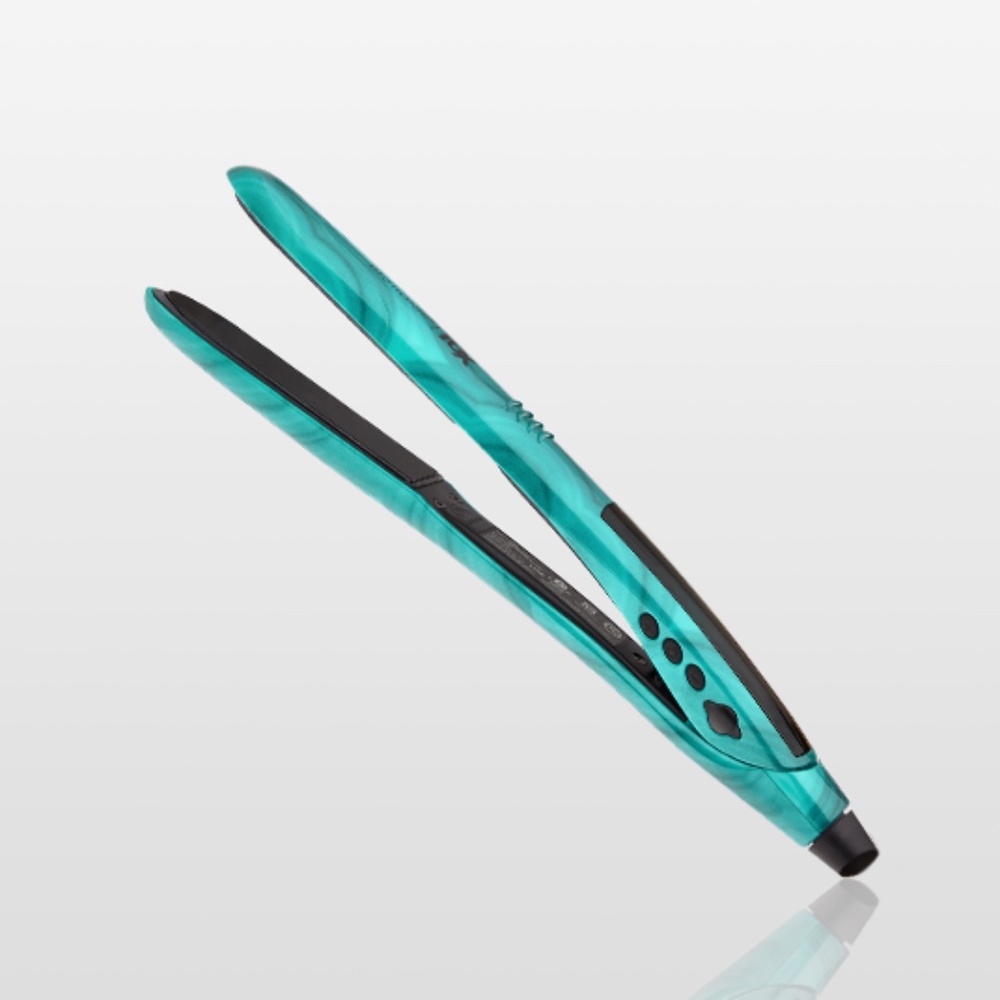 Bio Ionic 10x Teal Geode Pro Styling Flat Iron 1